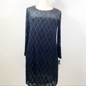 NWT Saint Tropez West Black Dress 16